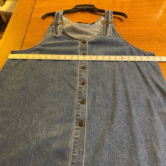D.D. designs Jean Overall Dress - Picture 7 of 7